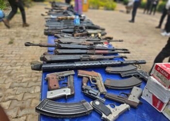 Kidnap plot thwarted in Delta as Gunmen flee Upper Agbarho, abandon Rifles, Ammunition