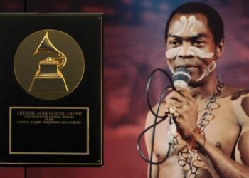 Fela Kuti makes history as first African to receive Grammy Lifetime Achievement Award
