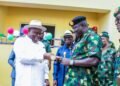 COAS commends Bayelsa on welfare for military as Governor Diri hands over residential quarters to Army Chief