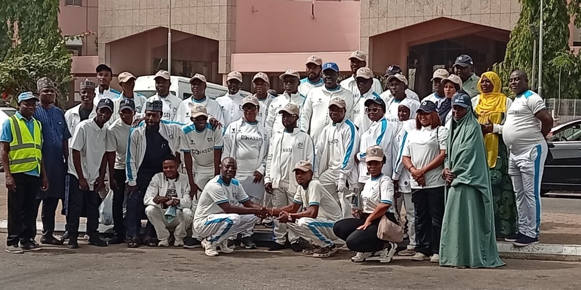 NEISENI stages road walk ahead of Inter-Ministry, Departments Agency competition