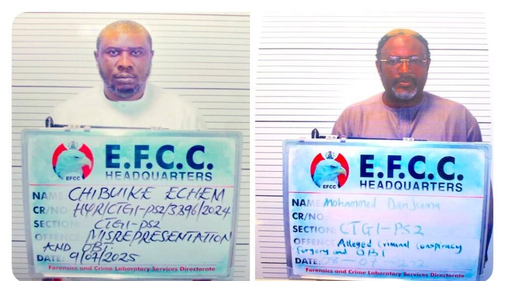 EFCC arraigns ex-NEDC staff, 1 other over alleged ₦2.2bn contract scam