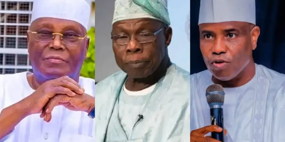 Obasanjo, Atiku, Akpabio, others gather in Abuja for Tambuwal's colloquium