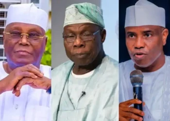 Obasanjo, Atiku, Akpabio, others gather in Abuja for Tambuwal's colloquium