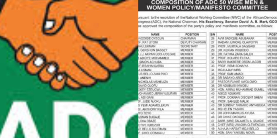 ADC unveils 50-member wise men, women policy, manifesto committee ahead of 2027