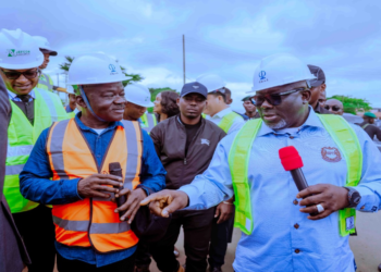 Oborevwori pledges timely delivery of Asaba flood control project as work reaches 72% — Izeze