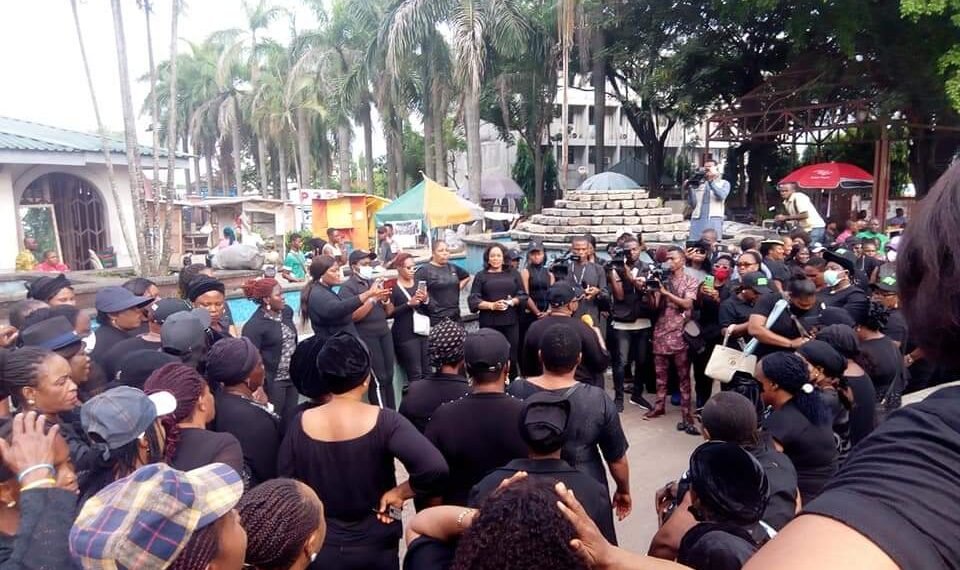 Coastal Highway: Ekid women prootest Akwa Ibom Govt claim over disputed Stubbs Creek Reserve