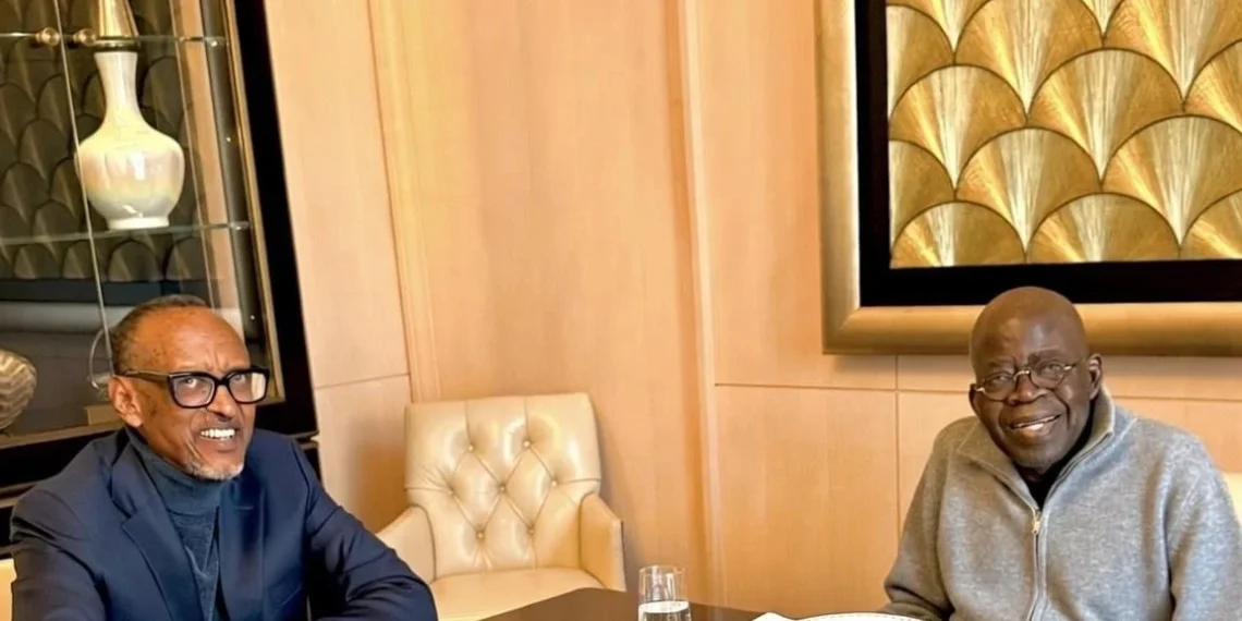 Presidency explains Grok watermark on Tinubu–Kagame Paris photograph