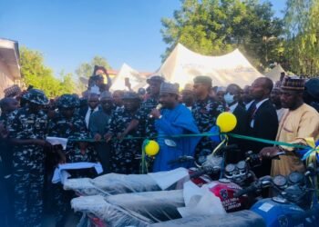 Sen. Barau distributes 1,300 tricycles, 1,000 motorcycles to beneficiaries in Kano North