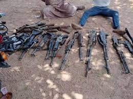 Gun runners arrested, weapons seized in Taraba