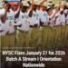 NYSC announces January 21 date for commencement of orientation nationwide