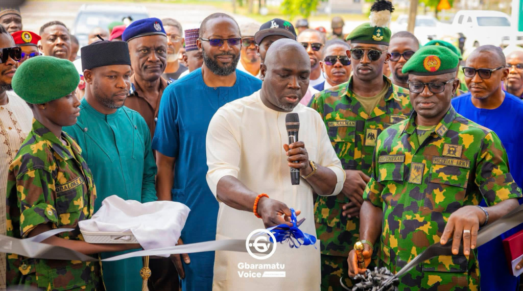Tantita constructs 13 offices for 3 Brigade Nigerian Army at Effurun