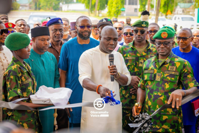 Tantita constructs 13 offices for 3 Brigade Nigerian Army at Effurun