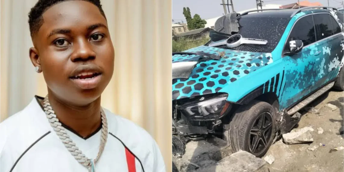 TikTok streamer Peller appeals to fans for ₦11m to repair damaged Mercedes SUV