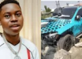 TikTok streamer Peller appeals to fans for ₦11m to repair damaged Mercedes SUV
