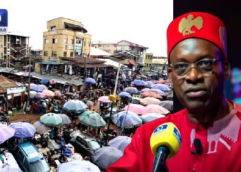 Gov. Soludo takes over Onitsha Main Market as IPOB declares compulsory sit-at-home