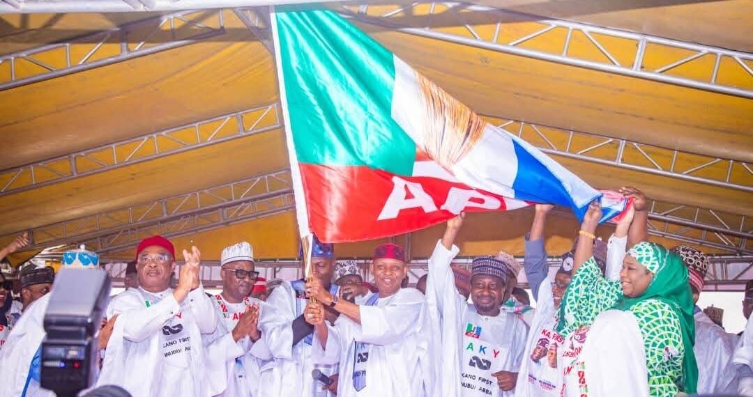 Vice President Shettima receives Governor Yusuf into APC in Kano