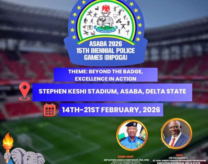 Tinubu, Gov..Oborevwori rally support as biennial Police Games open In Asaba