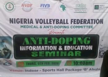 2025 Super Cup: NVBF launches nationwide anti-doping awareness for Nigerian Volleyball players