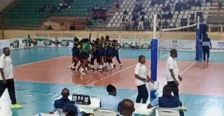 CNS men volleyball team win Super Cup Championship