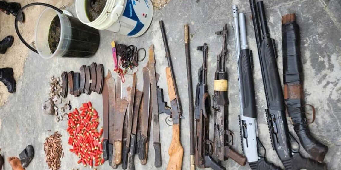 Police dismantle armed robbery syndicate, recover weapons in Gombe