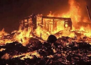 Fire guts stores at Kano Singer Market