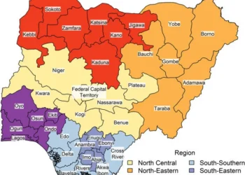 Map-of-Nigerian-states-Color-signifies-geopolitical-region