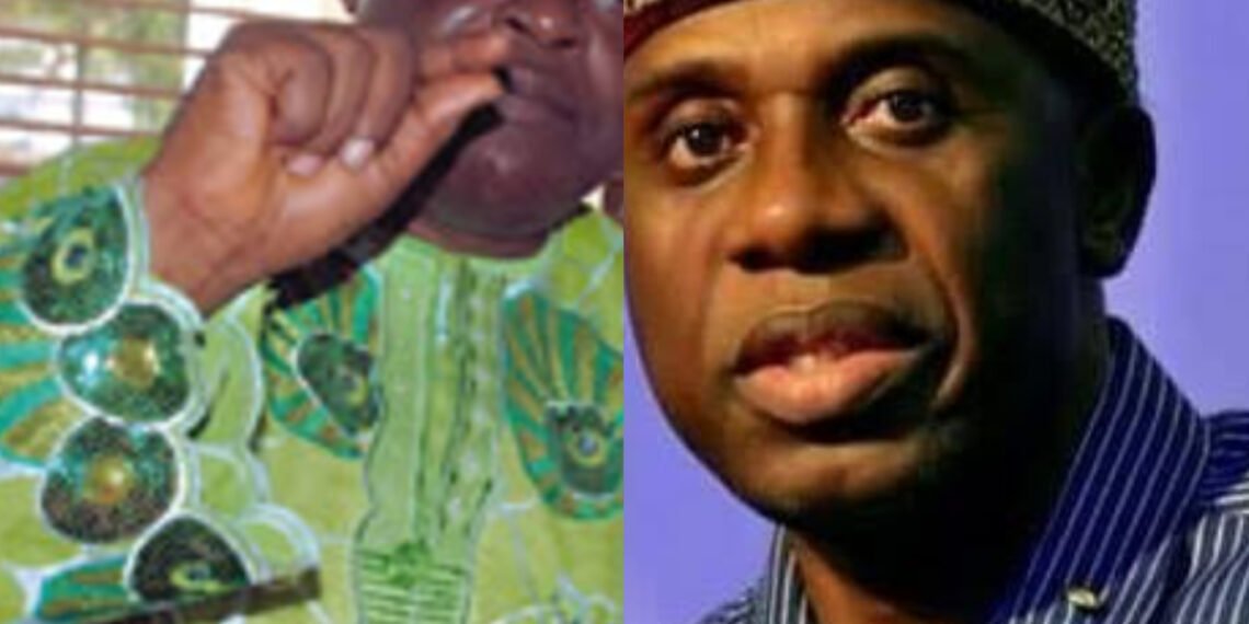 APC chieftain backs Amaechi on alleged delay in new tax law implementation