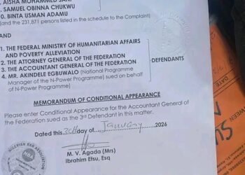 Fresh twist in N-Power court battle over alleged unpaid stipends