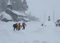 Rescuers search for 10 missing skiers after California avalanche