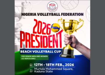 Kaduna to host 2026 President Beach Volleyball Cup