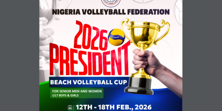 Kaduna to host 2026 President Beach Volleyball Cup
