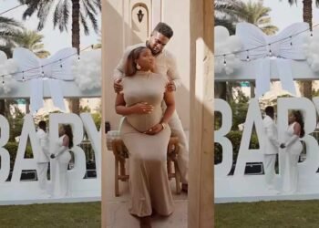 Veekee James, Husband Femi Atere announce baby’s gender