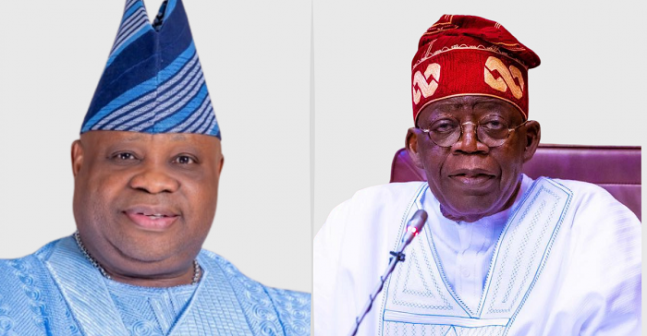 Osun PDP Lawmakers endorse Tinubu for 2027, back Adeleke’s re-election bid