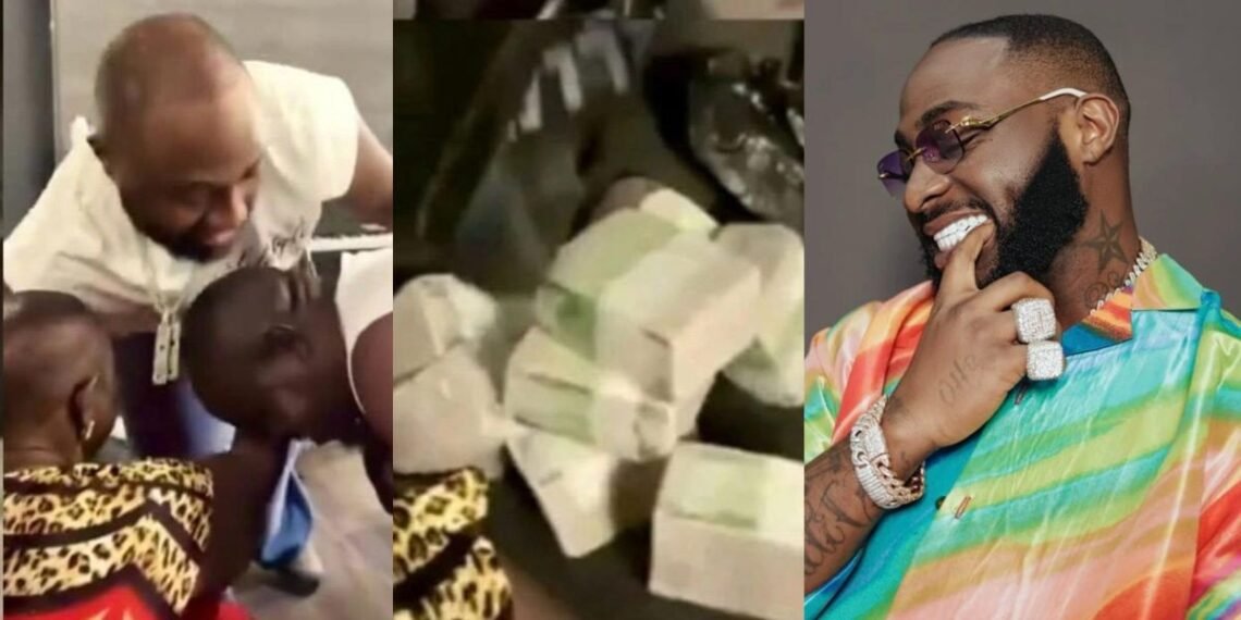 Mixed reactions as Davido gifts ₦10M to TikTok Chef Jaskaro, Mother after cooking visit