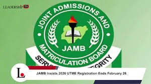 2026 UTME registration closes in 17 days, JAMB says no extension 