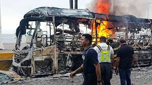 Drug cartel unleashes violence in Mexico after death of top drug lord