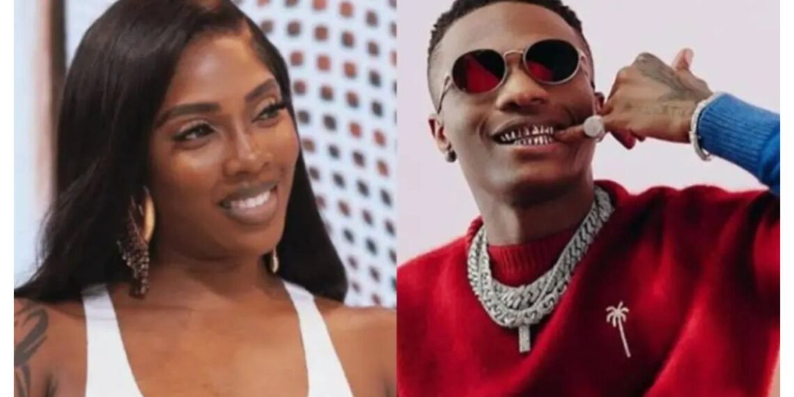 Tiwa Savage declares Wizkid as the only man she would ever select