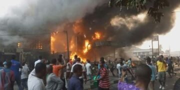 Gas-laden truck explodes in Lagos, killing 2 victims