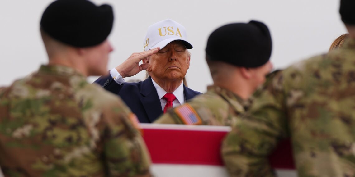 Trump honors fallen Soldiers as first US Troops killed in Iran War return home
