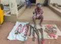 Mob beats wanted robbery suspect, Police recover pump-action gun in Enugu