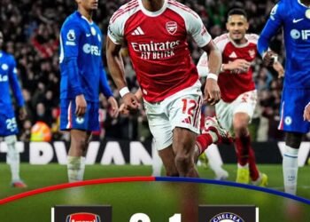 Arsenal beat Chelsea 2-1 to regain 5-point lead at top of Premier League