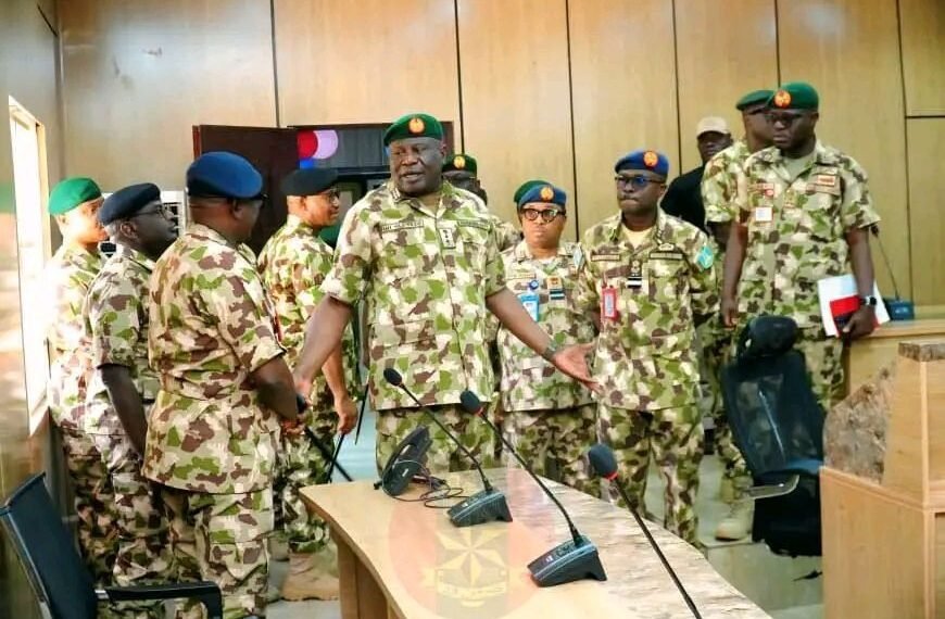 CDS, COAS visit Maiduguri, order intensified offensive against terrorists