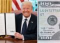 Trump’s signature to appear on dollar notes