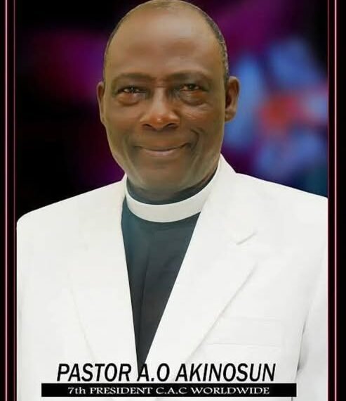 Former CAC President Abraham Akinosun dies at 80, ends era of spiritual leadership