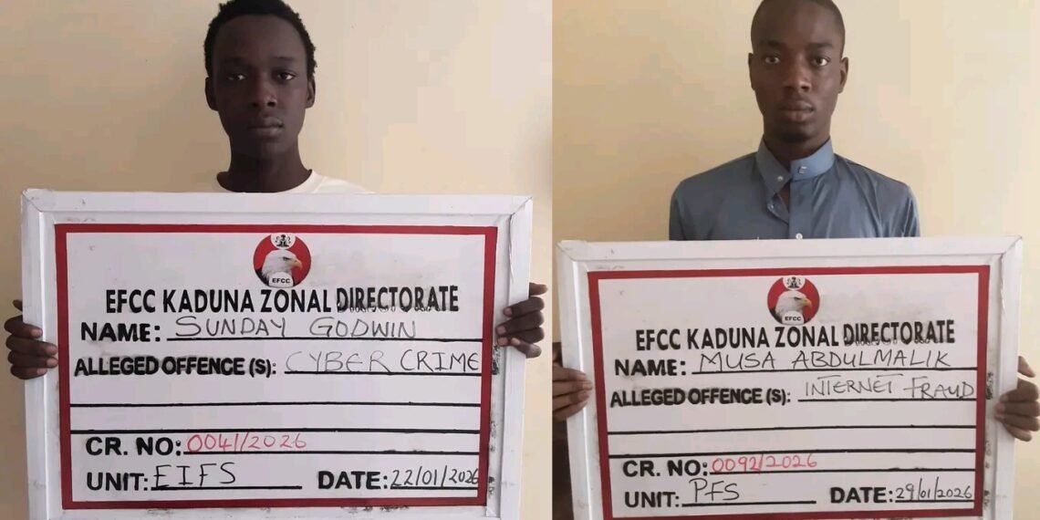 Kaduna Court jails 2 for online impersonation, social media fraud as EFCC secures convictions