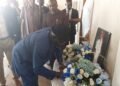 Gov. Oborevwori visits late ex-Deputy Governor Elue’s family