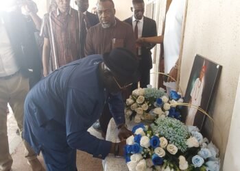 Gov. Oborevwori visits late ex-Deputy Governor Elue’s family