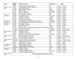 WAEC releases 2026 WASSCE timetable