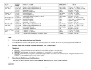 WAEC releases 2026 WASSCE timetable