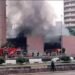 Fire guts head of service block of federal secretariat in Abuja